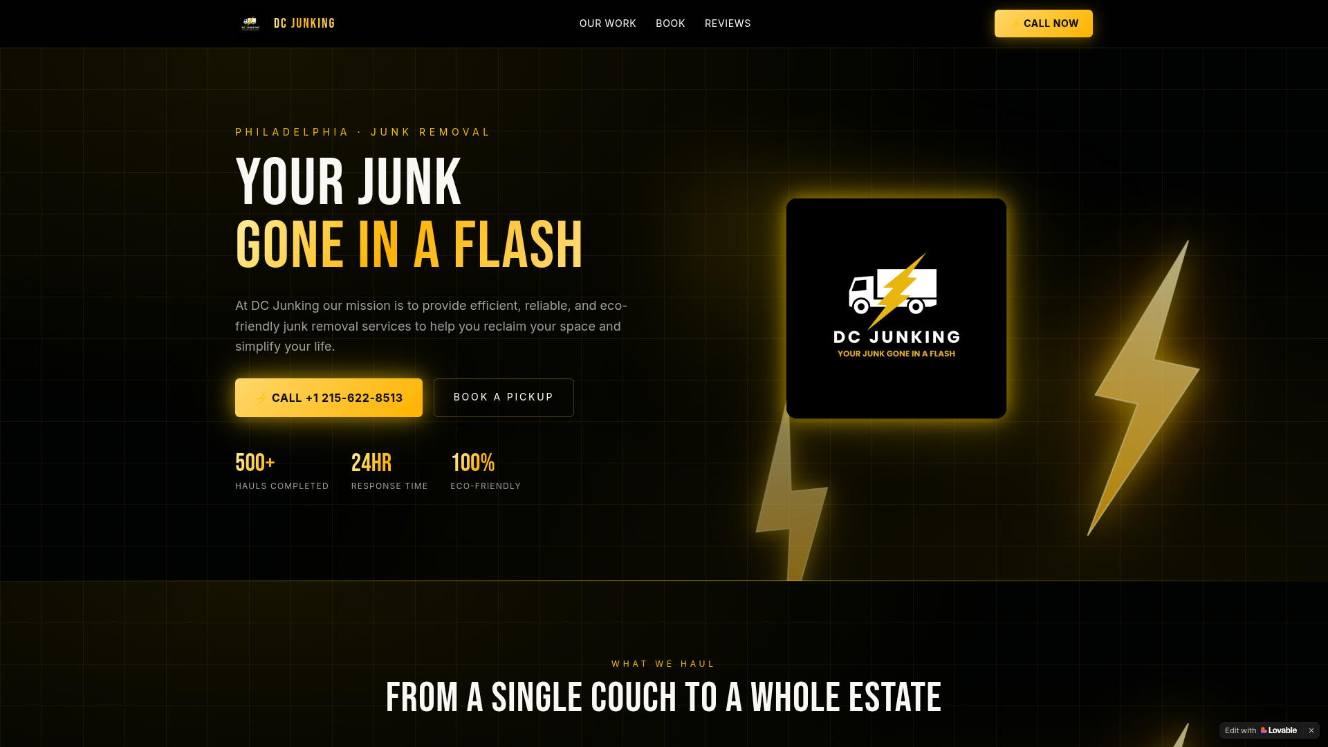DC Junking website